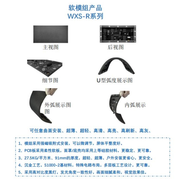 室内P2LED球形屏 圆柱LED异形屏(图4)